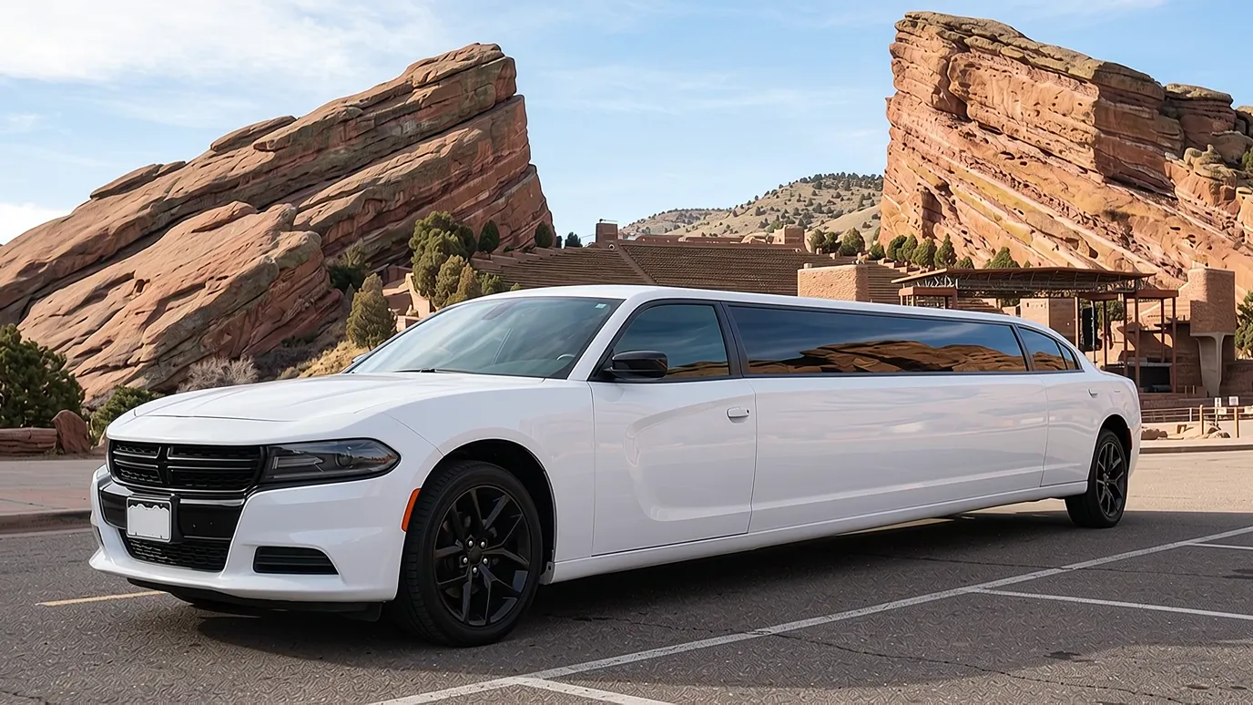 Estes Park Dodge Charger 12 passenger stretch limo