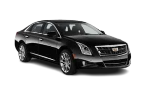 Estes Park black Cadillac XTS executive sedan